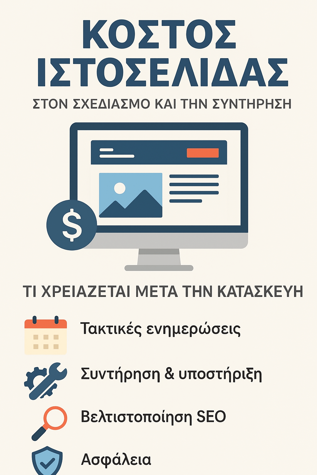 Πόσο κοστίζει μια ιστοσελίδα